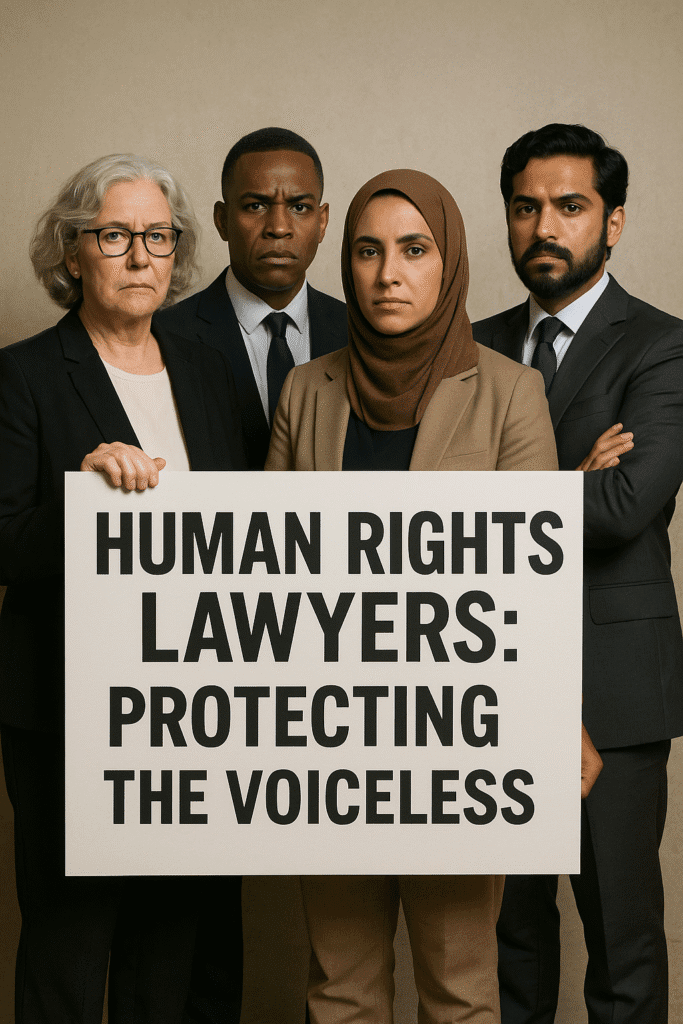 Human Rights Lawyers: Protecting the Voiceless