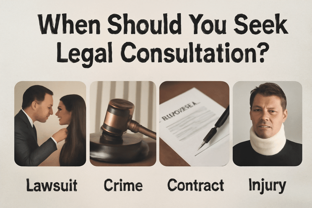 When Should You Seek Legal Consultation?