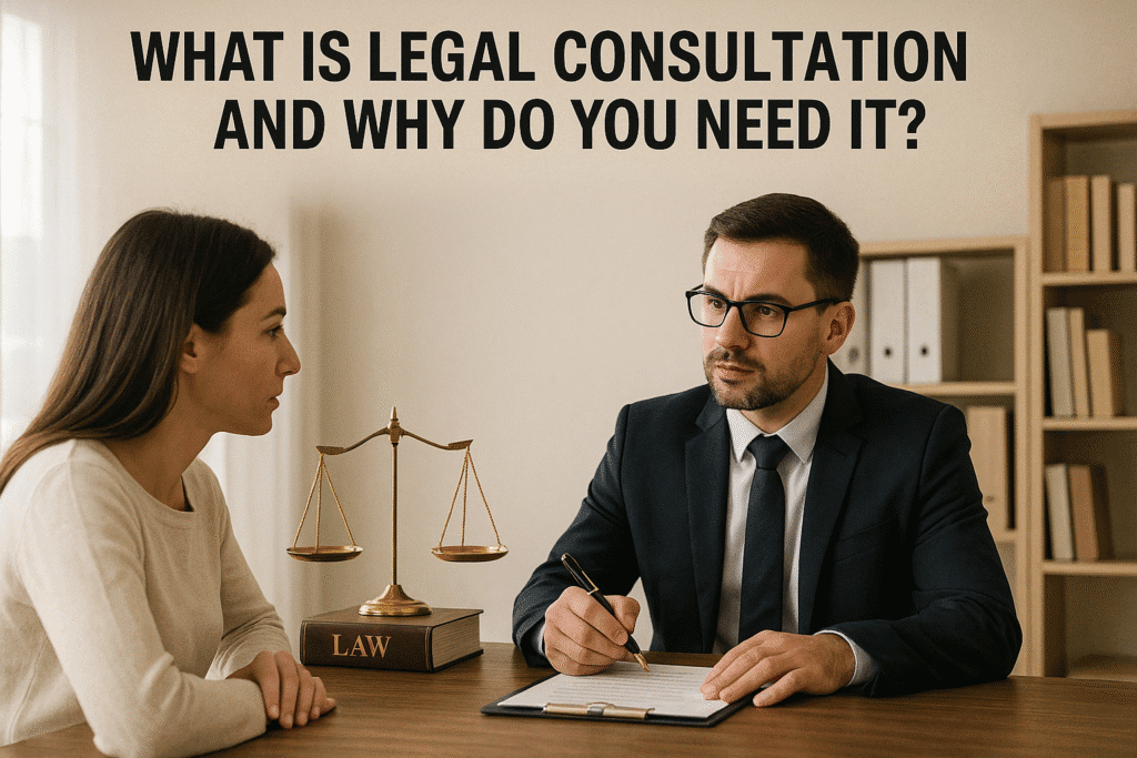 What Is Legal Consultation and Why Do You Need It?