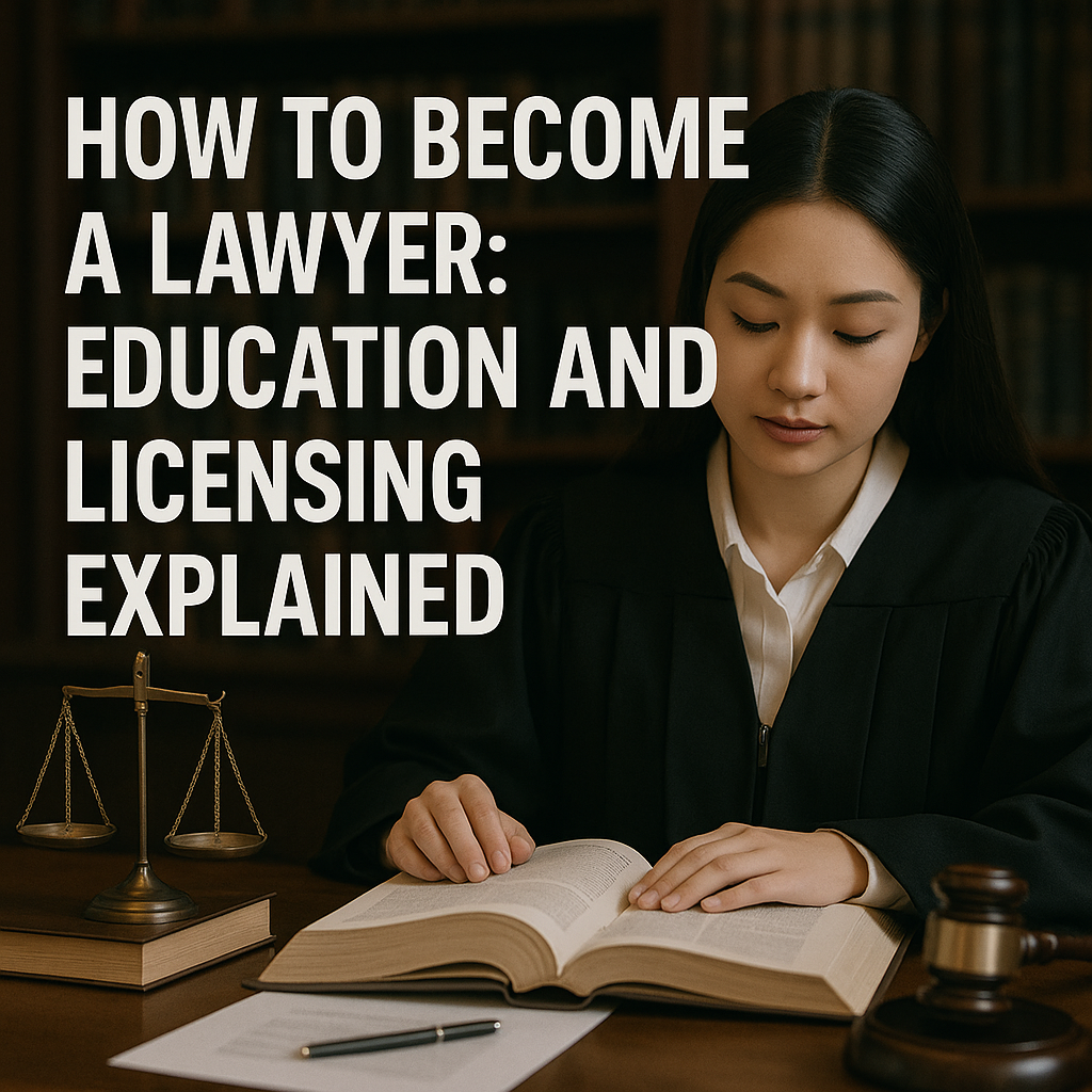 How to Become a Lawyer: Education and Licensing Explained