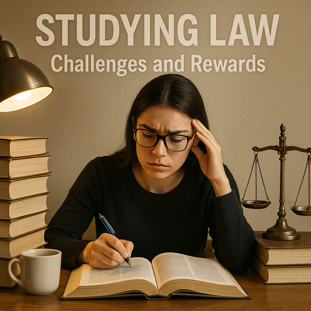 Studying Law: Challenges and Rewards